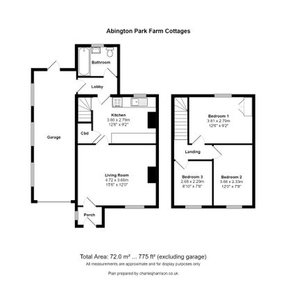 Cottage to rent in Great Abington, Cambridge