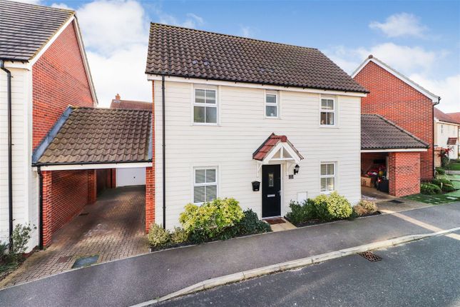 Thumbnail Detached house for sale in Allan Bedford Crescent, Costessey, Norwich
