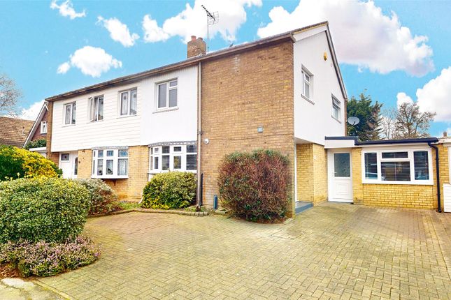 Thumbnail Semi-detached house for sale in Sparrows Herne, Kingswood, Basildon, Essex