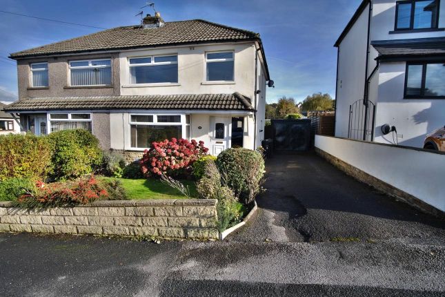 Thumbnail Semi-detached house for sale in Park View Avenue, Cross Roads, Keighley, West Yorkshire