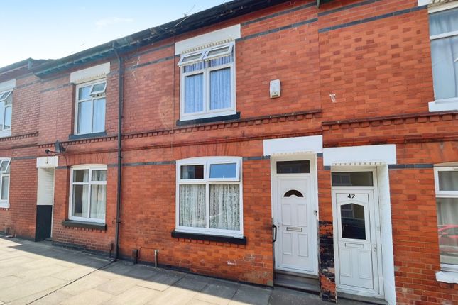 Thumbnail Terraced house for sale in Chepstow Road, Leicester, Leicestershire