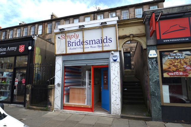 Retail premises to let in Newington Road, Edinburgh