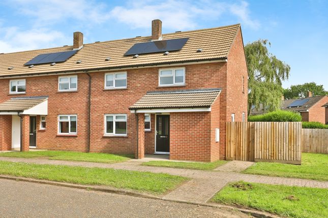 Thumbnail End terrace house for sale in Central Drive, Swanton Morley, Dereham