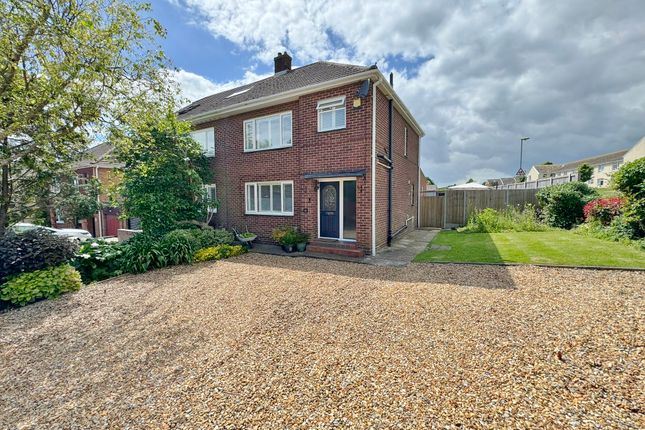 Thumbnail Semi-detached house for sale in The Hillway, Portchester, Fareham