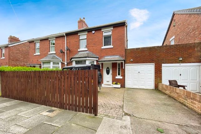 Thumbnail Semi-detached house for sale in Stakeford Road, Bedlington