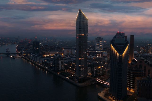 Thumbnail Flat for sale in Waterfront Drive, London