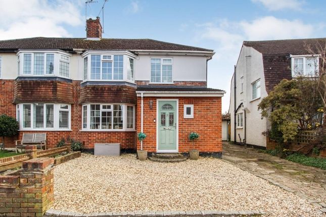 Semi-detached house for sale in Valentine Crescent, Caversham, Reading, Berkshire