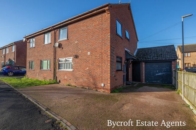 Thumbnail Semi-detached house for sale in Royal Thames Road, Caister-On-Sea, Great Yarmouth