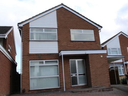 Thumbnail Detached house to rent in Kempton Crescent, Lillington, Leamington Spa