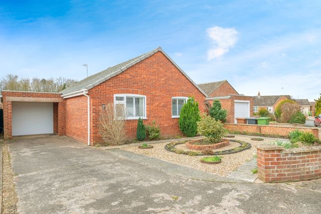 Thumbnail Detached bungalow for sale in Simpson Close, North Walsham