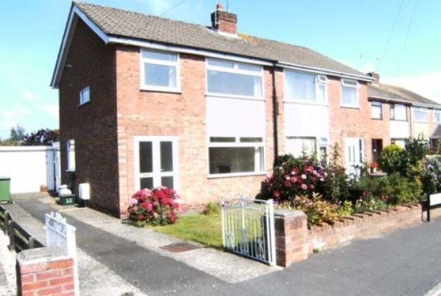 Thumbnail Semi-detached house to rent in Cardigan Road, Wrexham