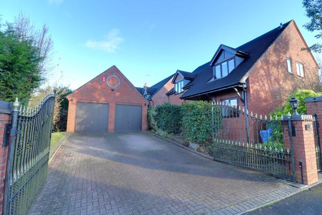 Thumbnail Detached house for sale in The Meadows, Hilderstone, Stone, Staffordshire