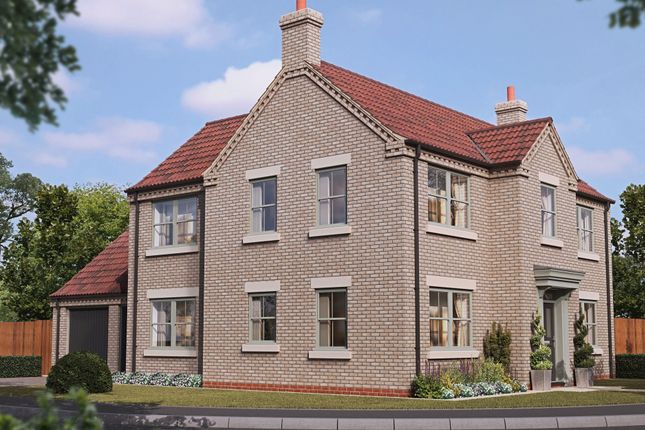 Thumbnail Detached house for sale in Dunston Road, Metheringham