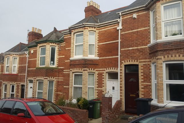 Thumbnail Terraced house to rent in Kings Road, Exeter