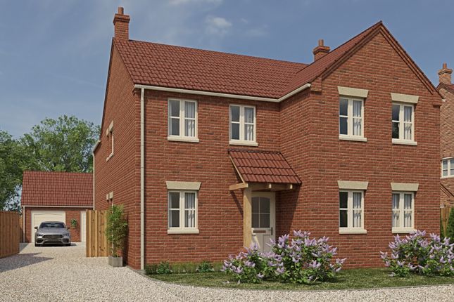 Thumbnail Detached house for sale in Hall Road, Outwell, Wisbech