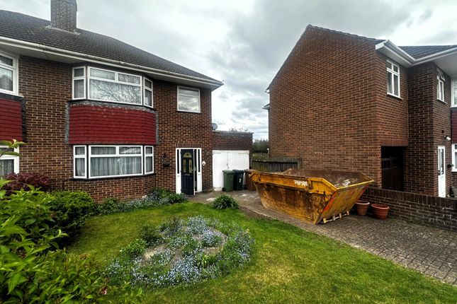 Thumbnail Semi-detached house to rent in Chestnut Close, Ashford, Surrey