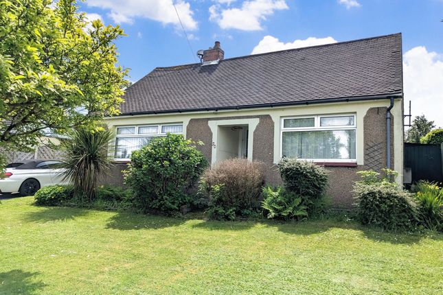 Thumbnail Detached bungalow for sale in Heol Dowlais, Efail Isaf, Pontypridd