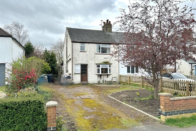 Thumbnail Semi-detached house for sale in Main Street, Witchford, Ely