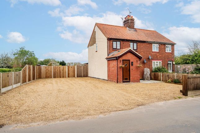 Thumbnail Semi-detached house for sale in High Hill, Hickling, Norwich