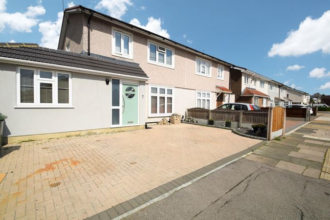 Thumbnail Semi-detached house to rent in Chestnut Avenue, Hornchurch