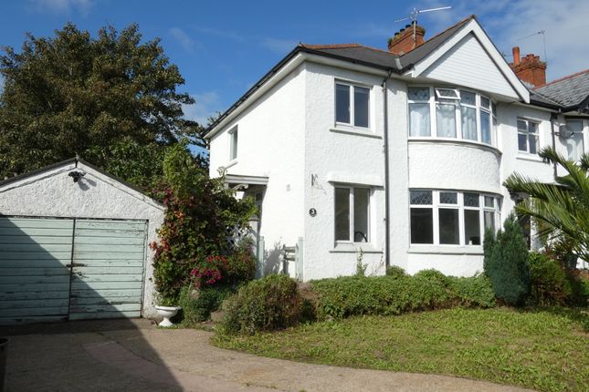 Thumbnail Semi-detached house for sale in Powys Road, Penarth