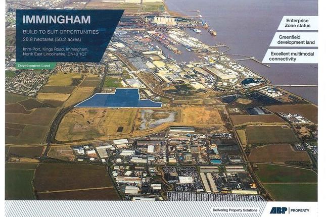 Thumbnail Land for sale in Imm-Port Kings Road, Immingham, North East Lincolnshire