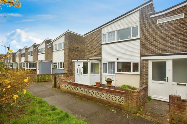 Thumbnail End terrace house for sale in The Links, Gosport