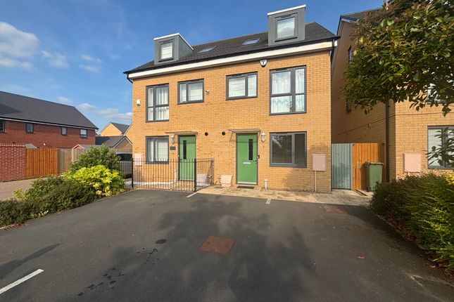 Thumbnail Semi-detached house to rent in Fullers Ground, Eagle Farm South, Milton Keynes