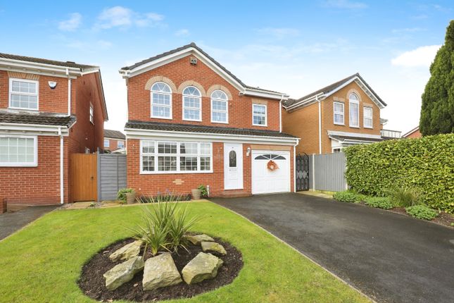 Thumbnail Detached house for sale in Millrace Drive, Crewe