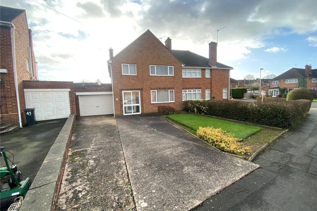 Thumbnail Semi-detached house for sale in Hazeldene Road, Halesowen, West Midlands