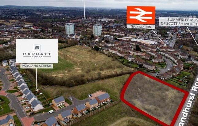 Thumbnail Land for sale in Hollandhurst Road, Coatbridge