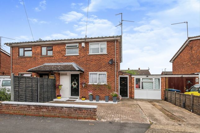 Thumbnail Semi-detached house for sale in Laburnum Close, Wisbech