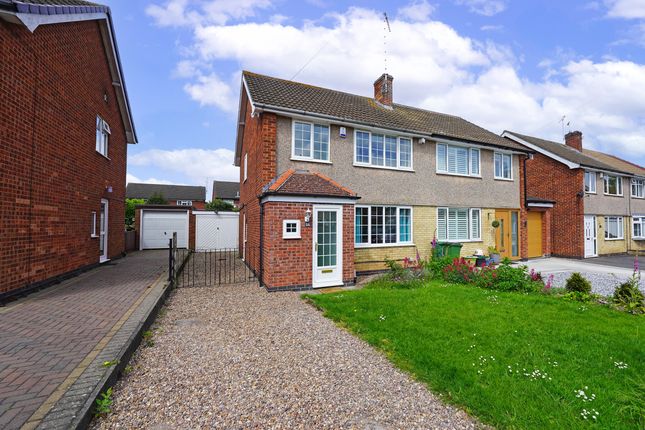 Semi-detached house for sale in Laurel Road, Blaby, Leicester, Leicestershire