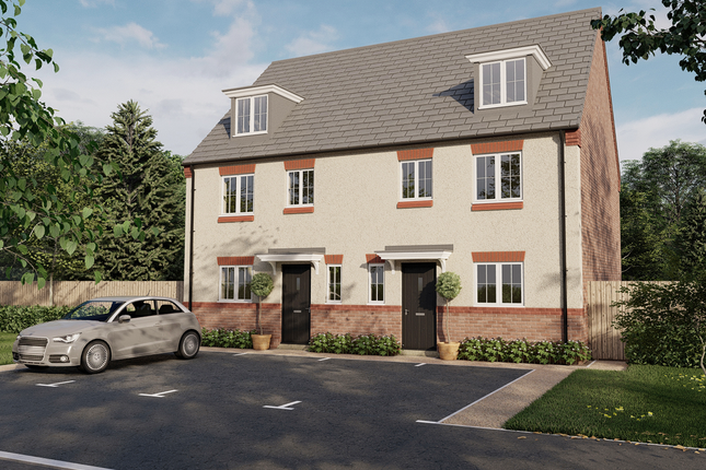 Thumbnail Semi-detached house for sale in "The Foxcote" at Landseer Crescent, Loughborough