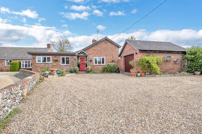 Detached bungalow for sale in Stow Road, Ixworth, Bury St. Edmunds