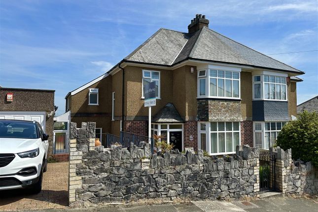 Thumbnail Semi-detached house for sale in Michael Road, Mannamead, Plymouth