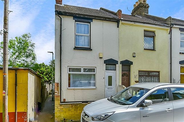 Thumbnail End terrace house for sale in Frederick Road, Gillingham, Kent