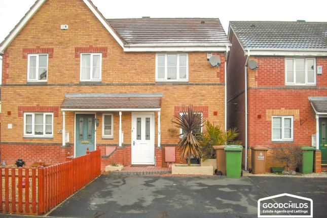 Thumbnail Semi-detached house for sale in Kenilworth Crescent, Cavendish Park, Walsall