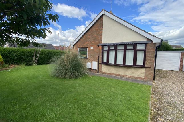 Thumbnail Detached bungalow for sale in Station Road, Gilberdyke, Brough