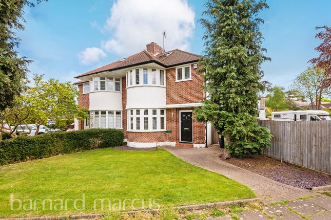 Thumbnail Semi-detached house for sale in Sterry Drive, Epsom