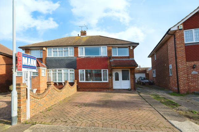 Semi-detached house for sale in Clipper Crescent, Gravesend, Kent