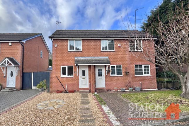 Thumbnail Semi-detached house for sale in Dunwoody Close, Mansfield