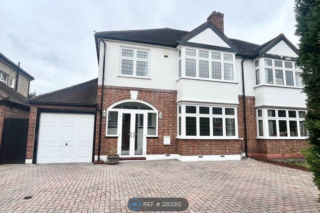 Thumbnail Semi-detached house to rent in Malden Road, Worcester Park