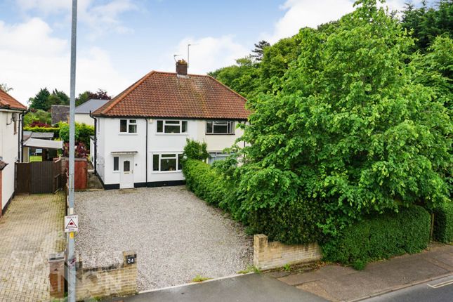 Thumbnail Semi-detached house for sale in Harvey Lane, Thorpe St Andrew, Norfolk