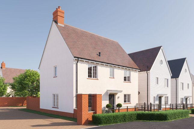 Thumbnail Link-detached house for sale in Coggeshall Road, Kelvedon