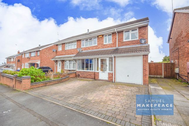 Semi-detached house for sale in Hoveringham Drive, Eaton Park, Stoke-On-Trent