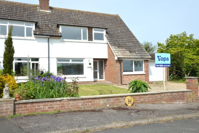 Semi-detached house for sale in Grove Road, Blue Anchor, Minehead