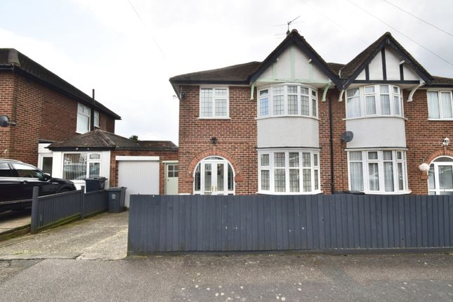Semi-detached house for sale in Peters Drive, Humberstone, Leicester