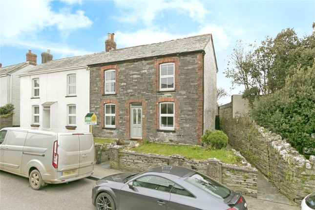 Semi-detached house for sale in Pengelly, Delabole, Cornwall