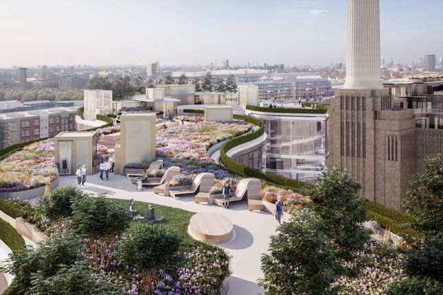 Thumbnail Flat for sale in Battersea Power Station, Roof Garden Building, London